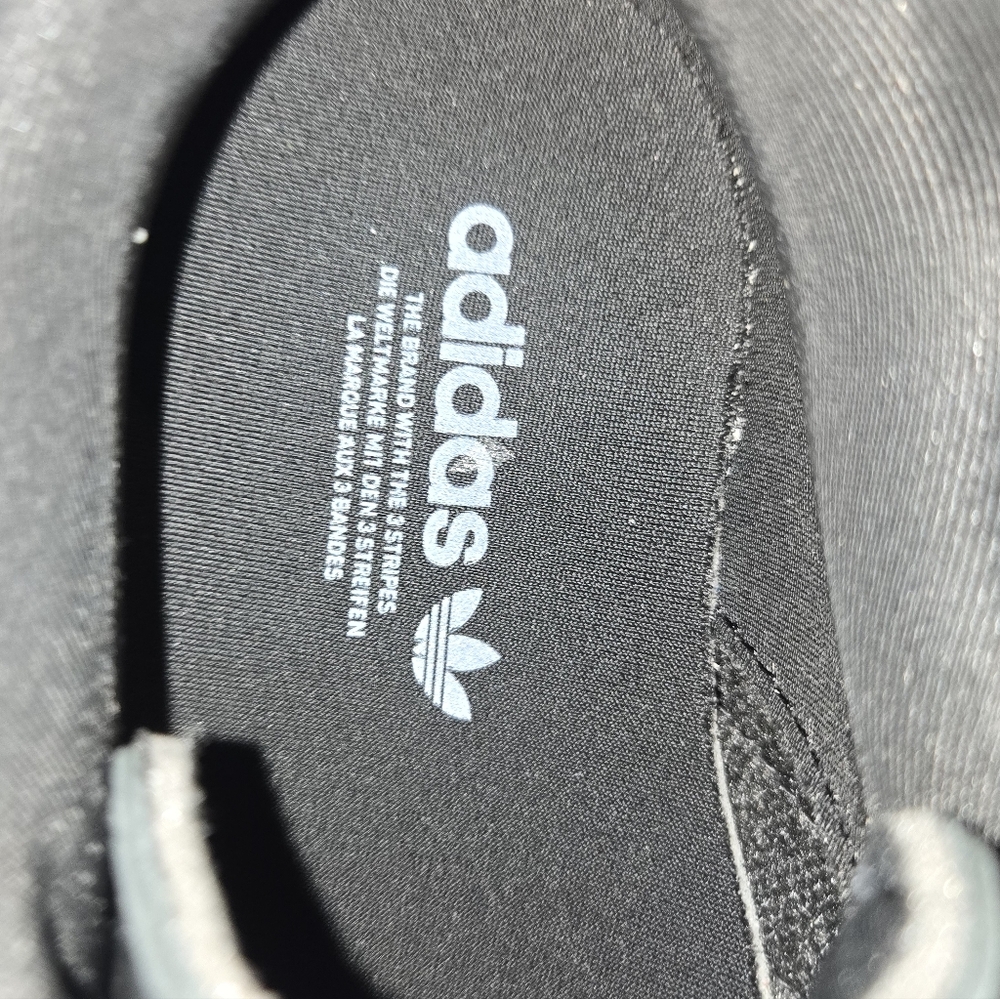 Womens Adidas Taekwondo Lace Black and White Gum Shoes - Picture 8 of 10